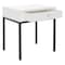Safavieh Adena End Table, White - 27.8 x 18.1 x 24 in. AMH6612C - alternate 6